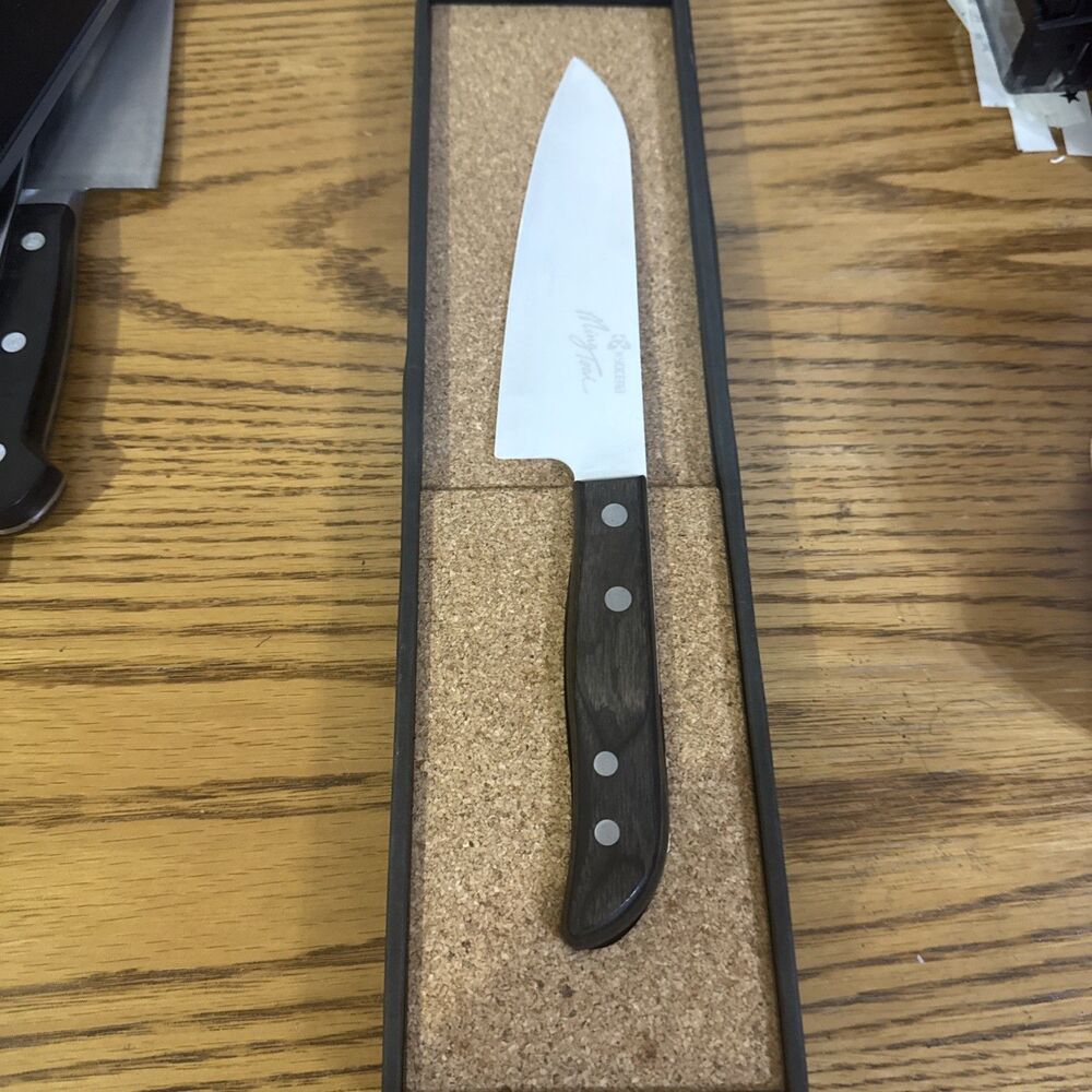 Vintage Kyocera Fine Ceramics Kitchen Knife KC-130 With Box Ming Tsai